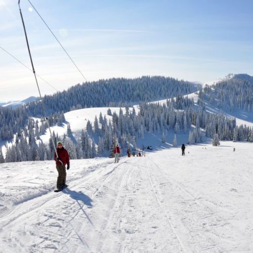 Ski tow in Smrekovica