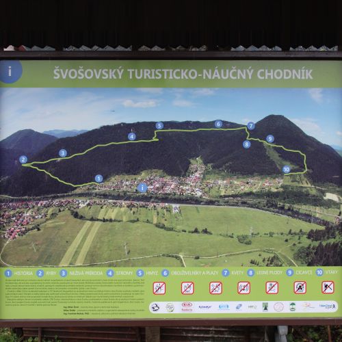 Educational-hiking trail of Švošov