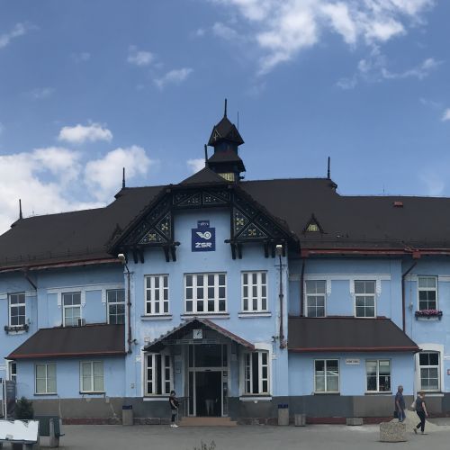 Railway Station in Ružomberok