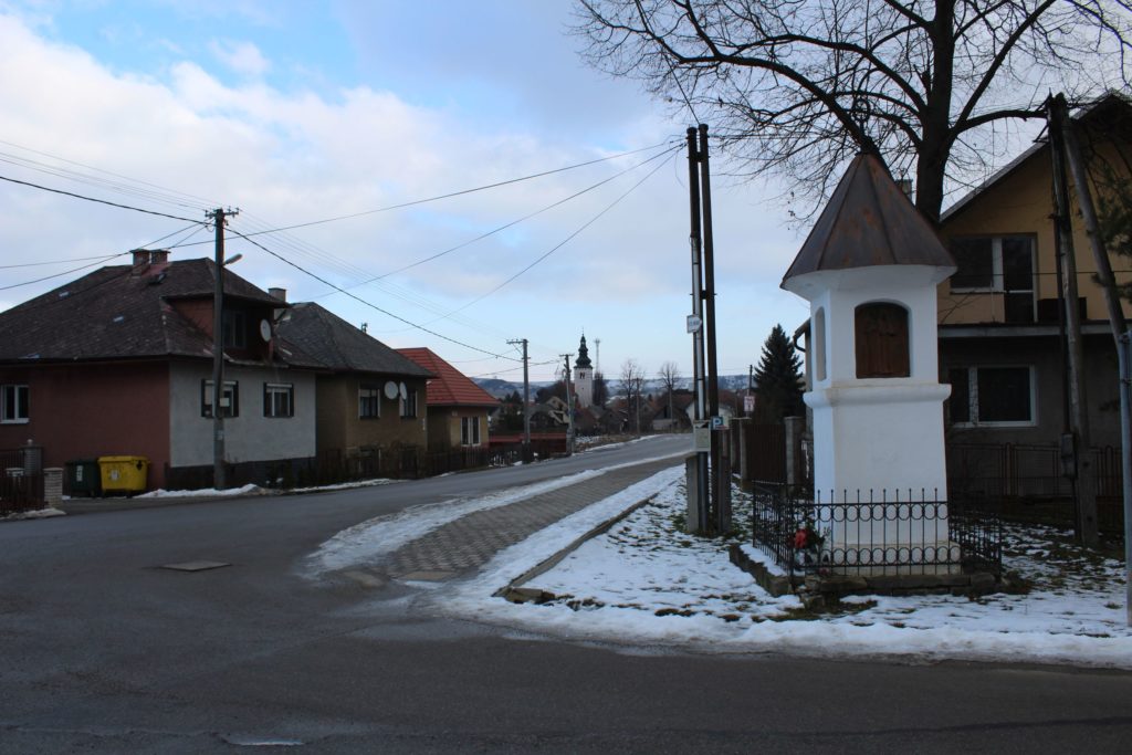Chapel of Liptovské Sliače - Stredný, at the intersection of Školská - K Medokýšu