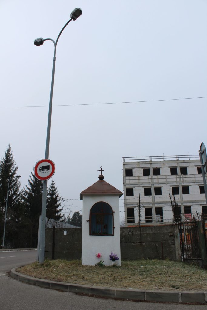 Kaplnka Ružomberok, križovatka Bottova - Jána Jančeka