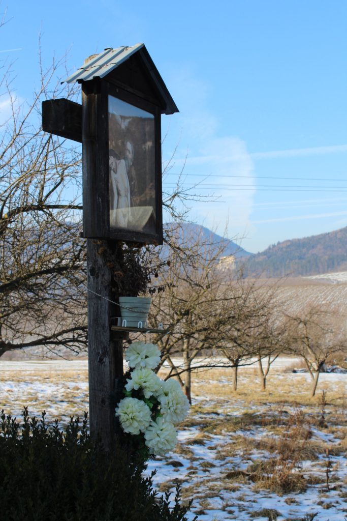Cross of Martinček, entryway to the town