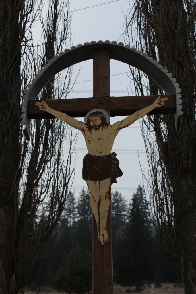 Cross of Nová Černová, Pod Milkov