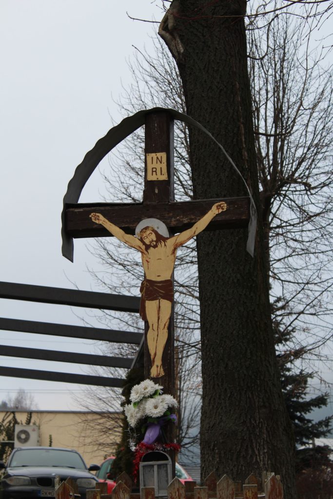 Cross of Nová Černová, at the intersection of Čutkovská - Žilinská cesta