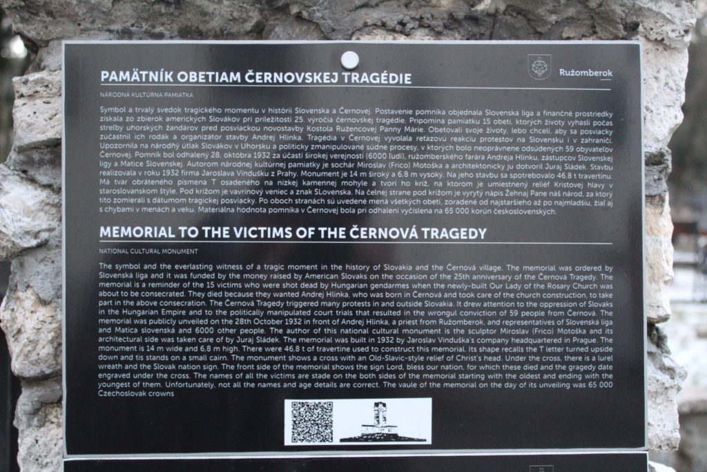 Pamätník černovských martýrov 12