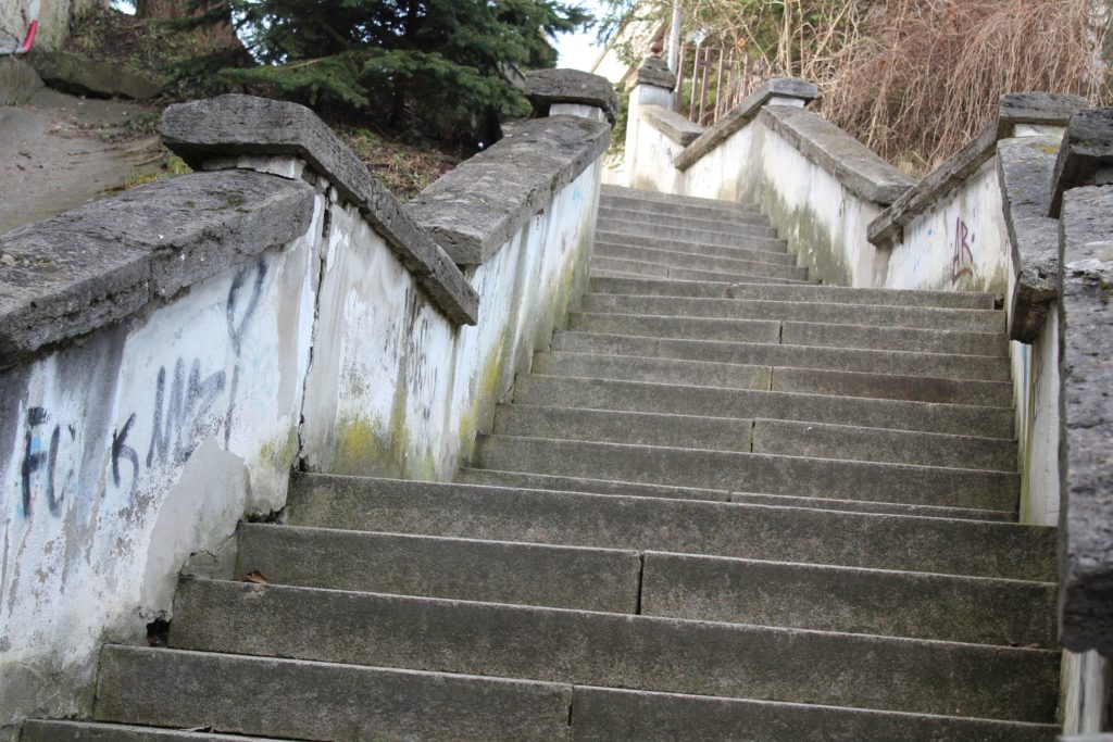 Ružomberské schody - Ružové schody 05