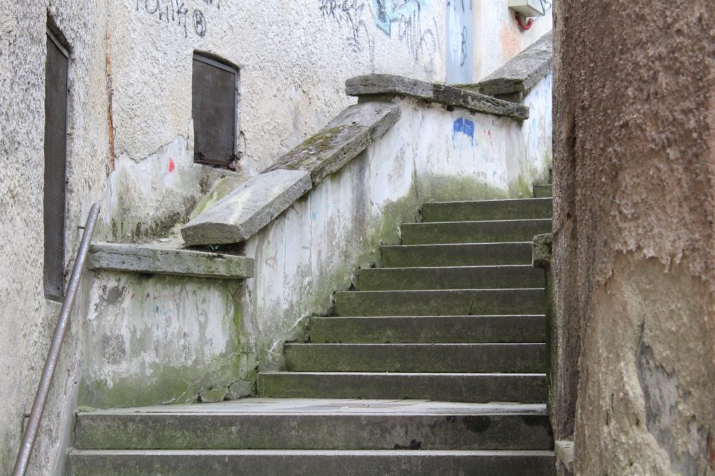 Ružomberské schody - Ružové schody 07