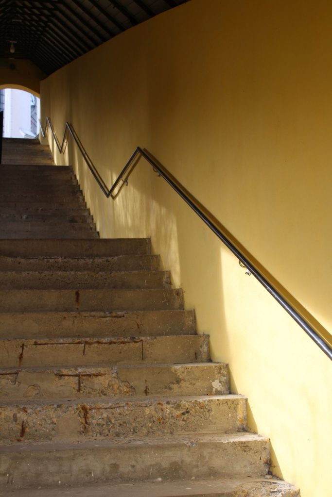 Ružomberské schody - Tmavé schody 05