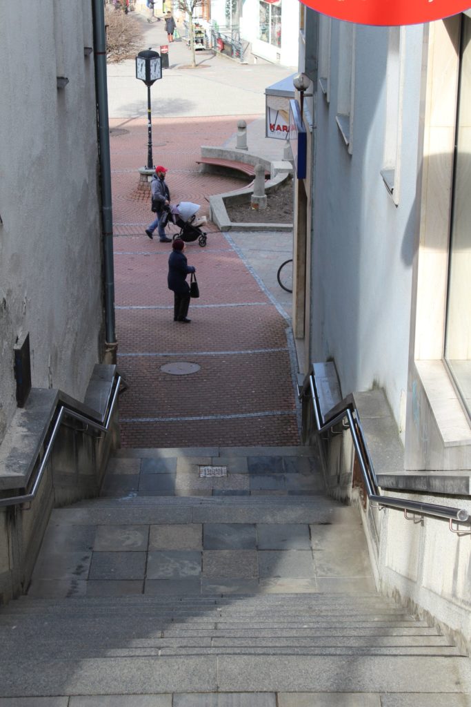 Ružomberské schody - schody na Mostovej ulici 05