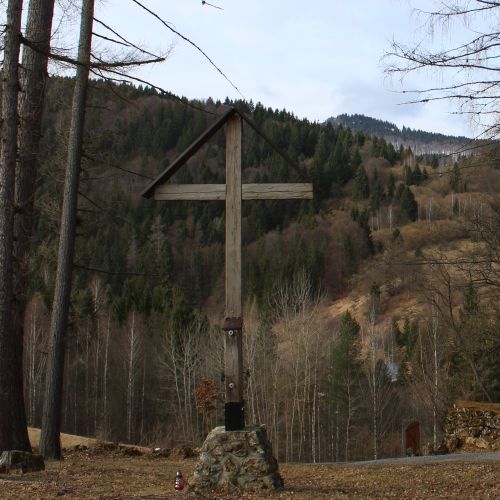 Cross of Biely Potok, in the Trlenská Valley, Jesuit Convalescent Home