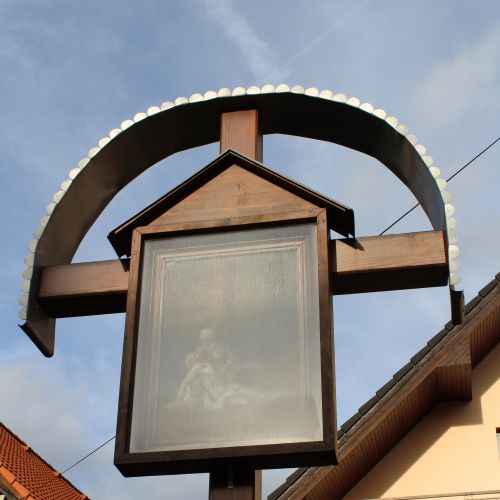 Cross of Nová Černová, “Pri Váhu” Street