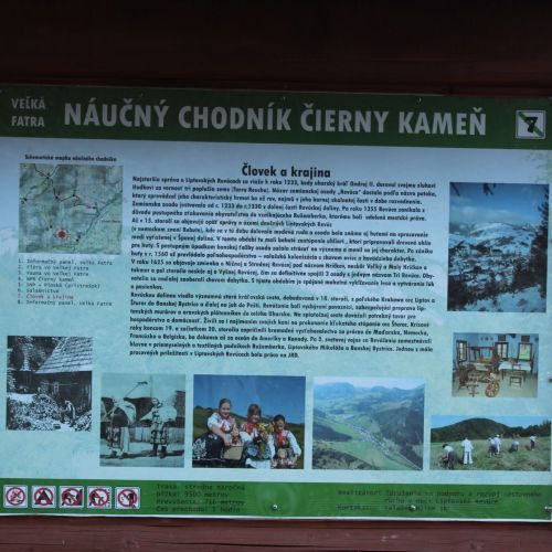 Educational trail Čierny Kameň