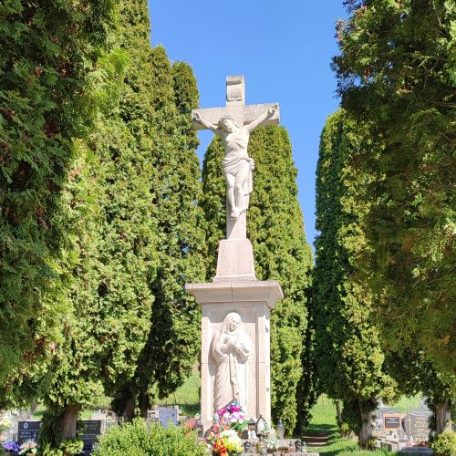 Kríž na cintoríne, Liptovské Sliače – Vyšný