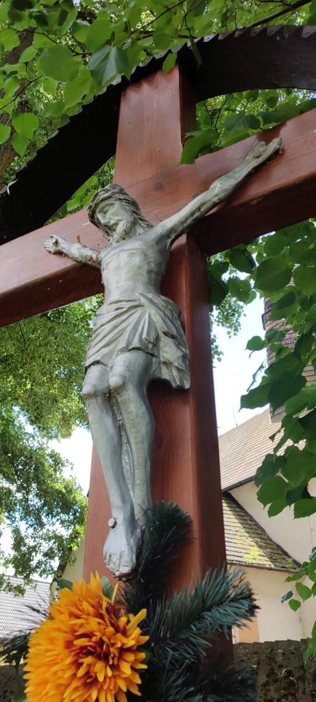 Kríž na cintoríne, Liptovský Michal 05