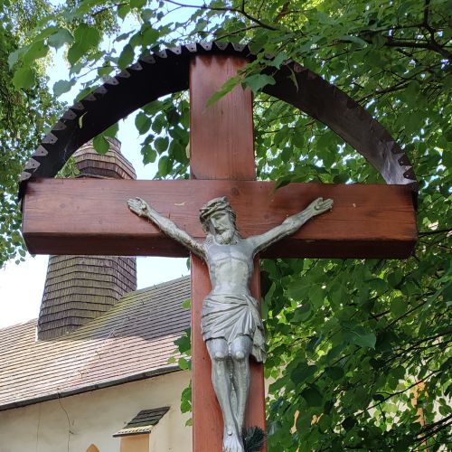 Kríž na cintoríne, Liptovský Michal
