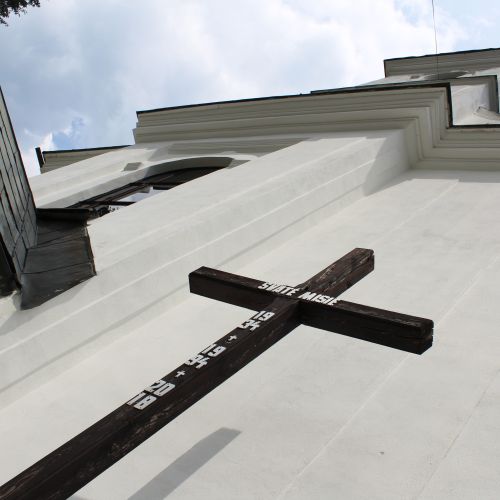 Misijný kríž pri kostole, Liptovské Revúce – Stredná Revúca