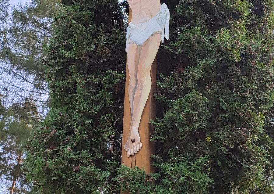 Kríž na starom cintoríne, Liptovská Osada