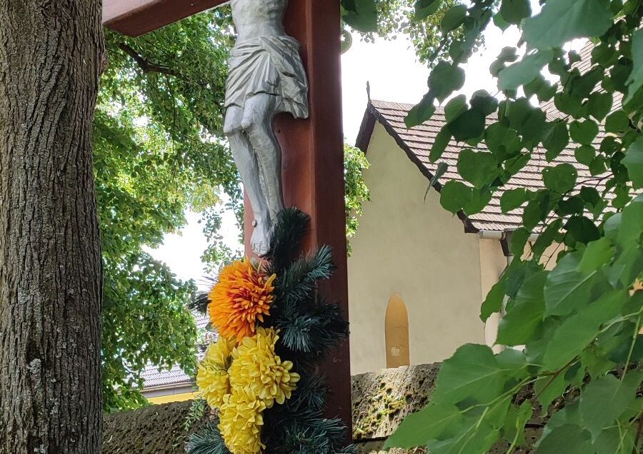 Kríž na cintoríne, Liptovský Michal