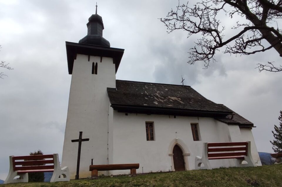 Misijný kríž pri kostole, Martinček