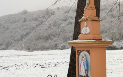 Betónový kríž Švošov, Staničná