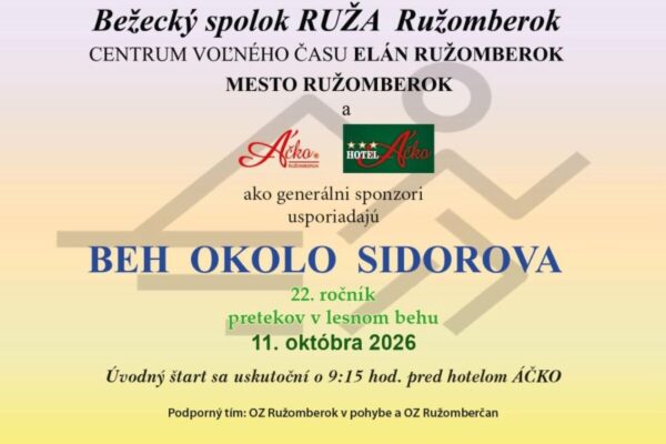 XXII. Beh okolo Sidorova